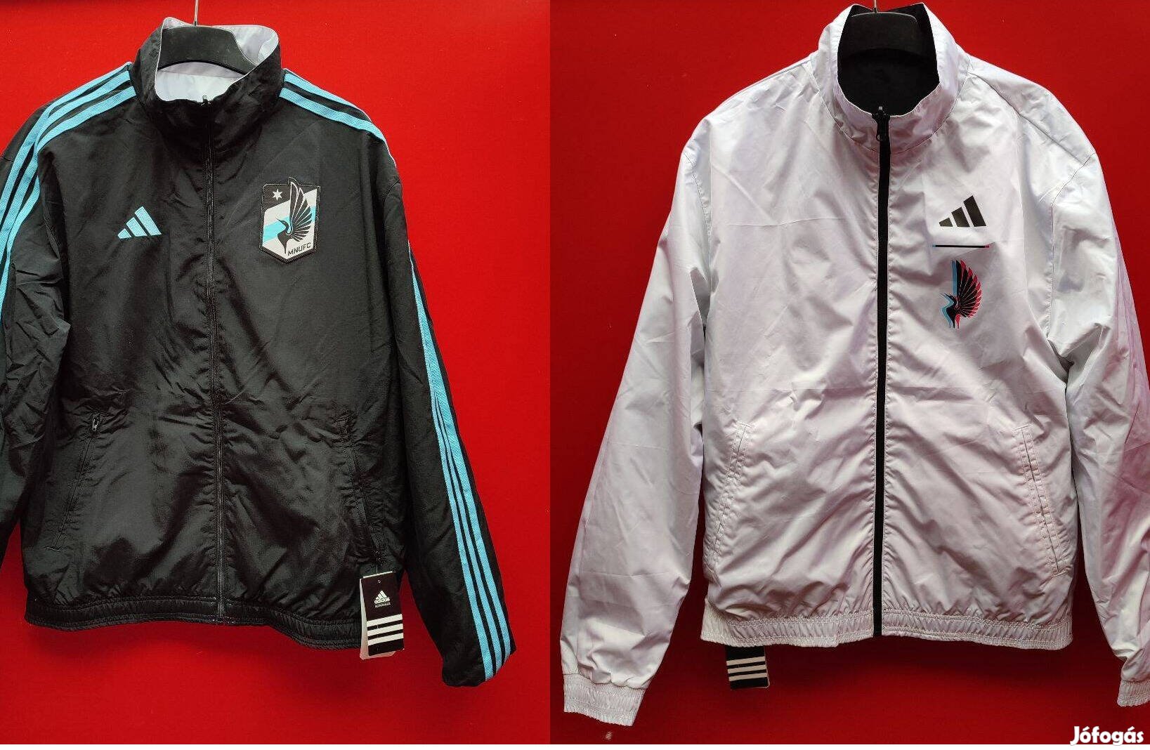 Minnesota United eredeti adidas dupla oldalú kifordítható dzseki