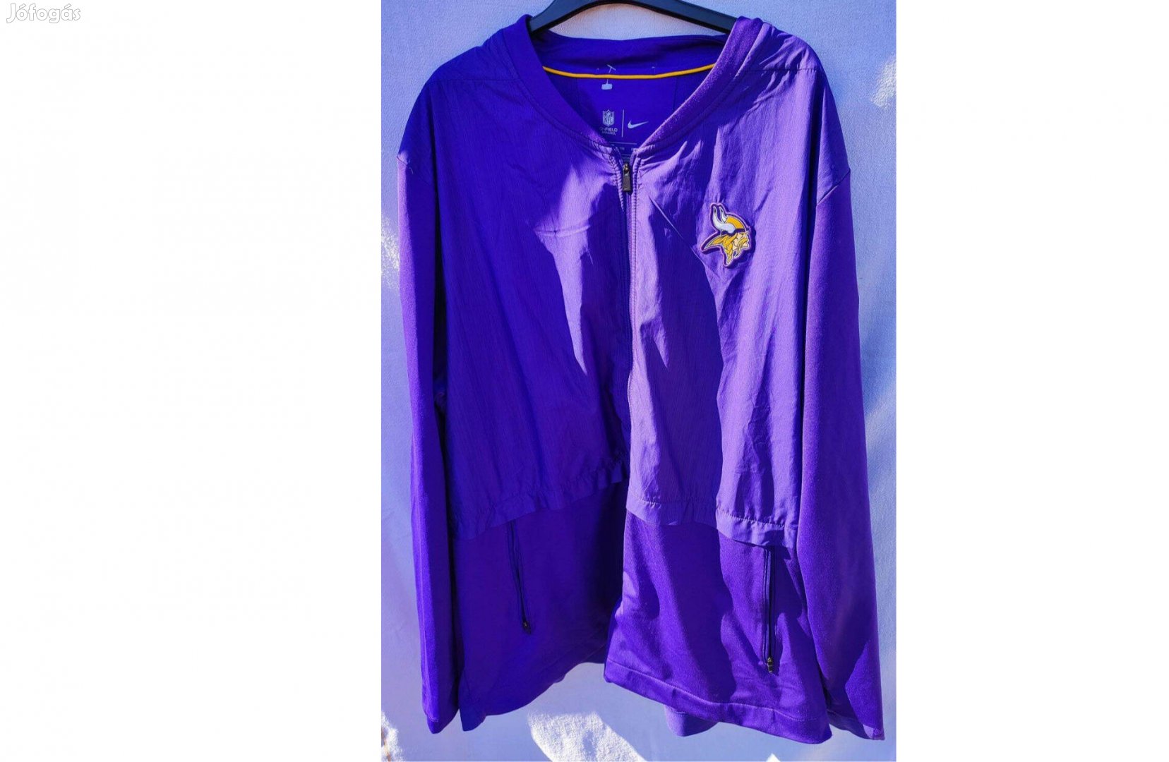 Minnesota Vikings erdeti Nike lila NFL dzseki (XXL)