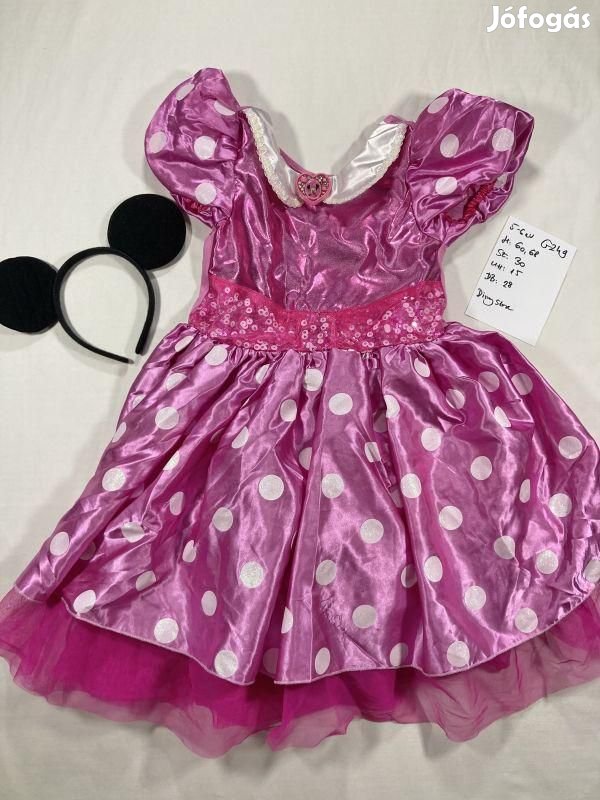 Minni egér jelmez, Minnie jelmez G249