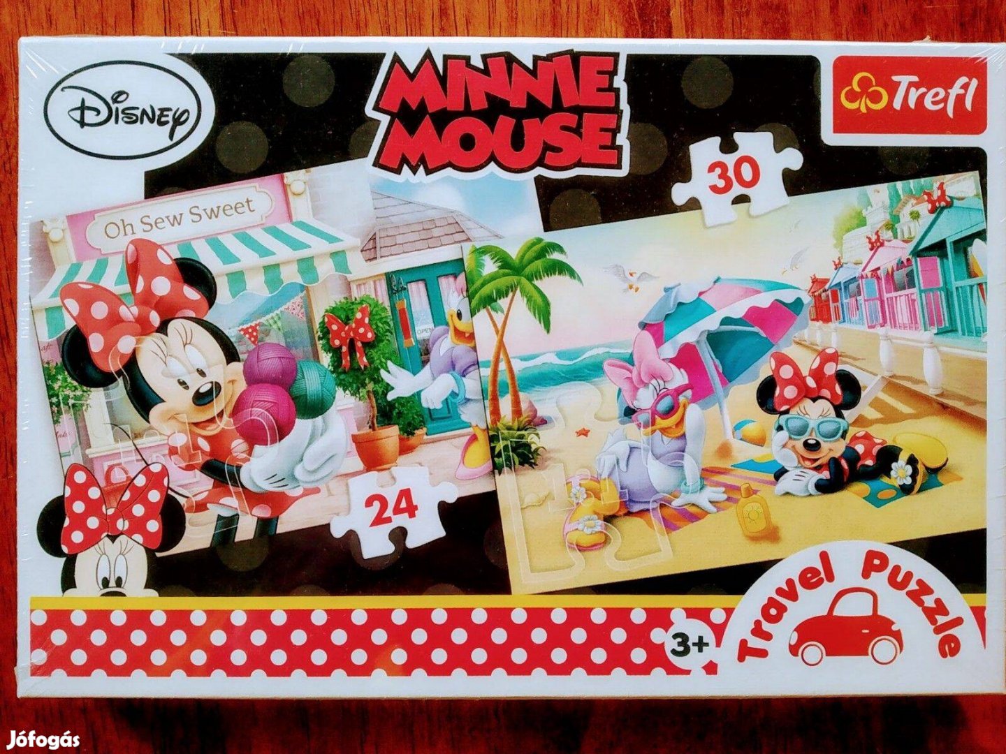 Minnie Mouse puzzle travel 2x24 db bontatlan