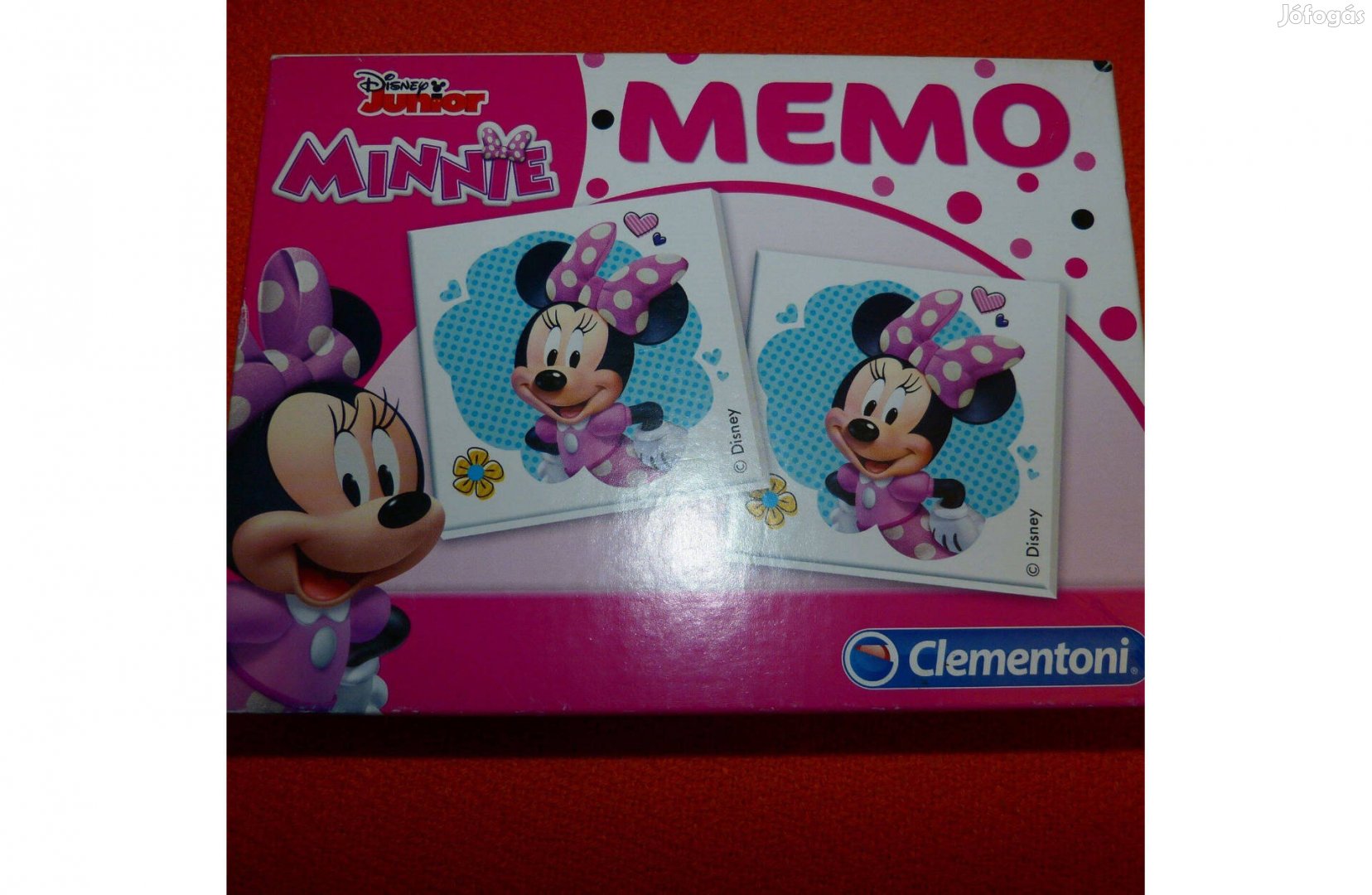 Minnie egeres memória játék