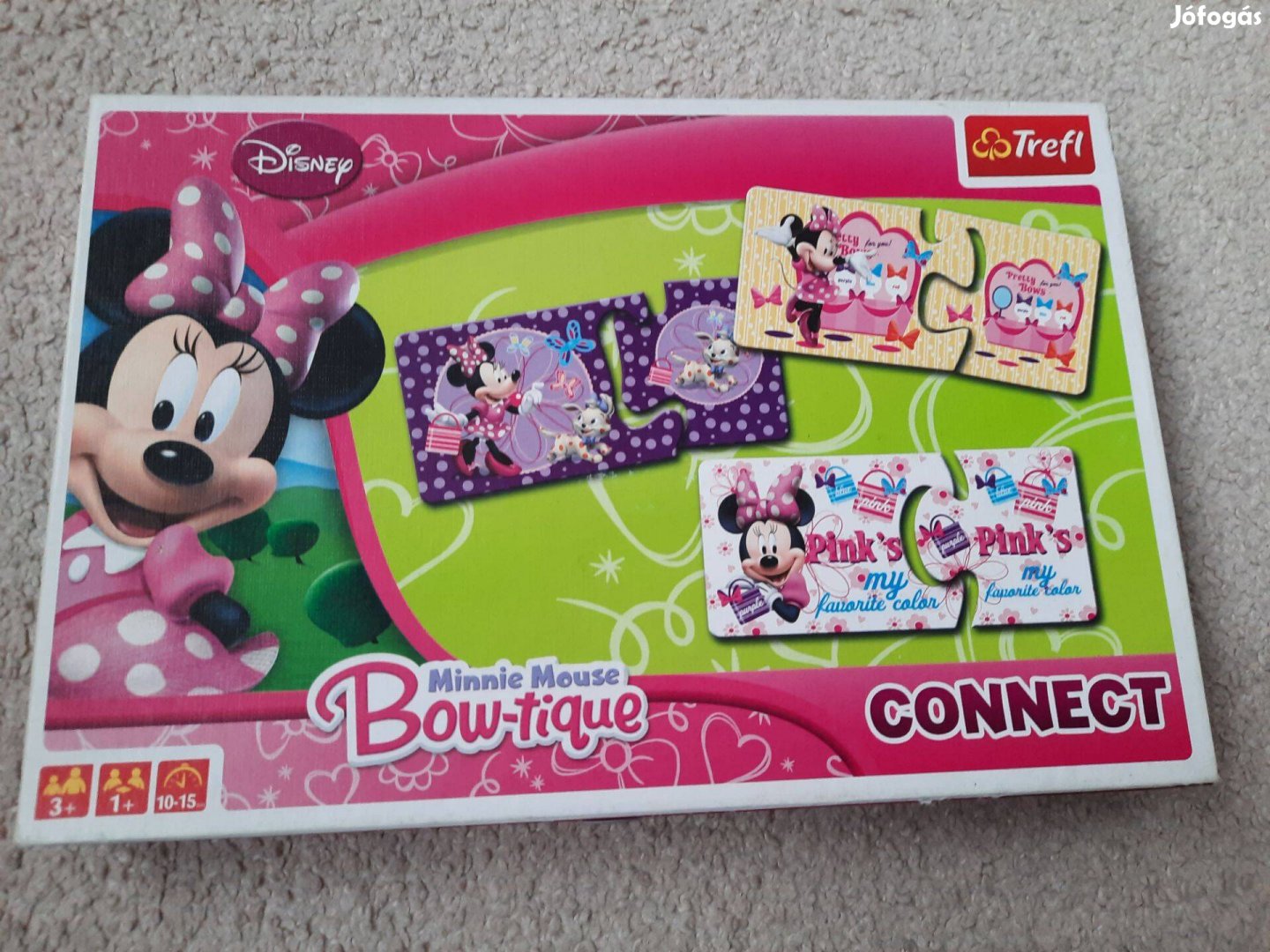 Minnie masnis Bow-tique Connect babapuzzle, párosító játék