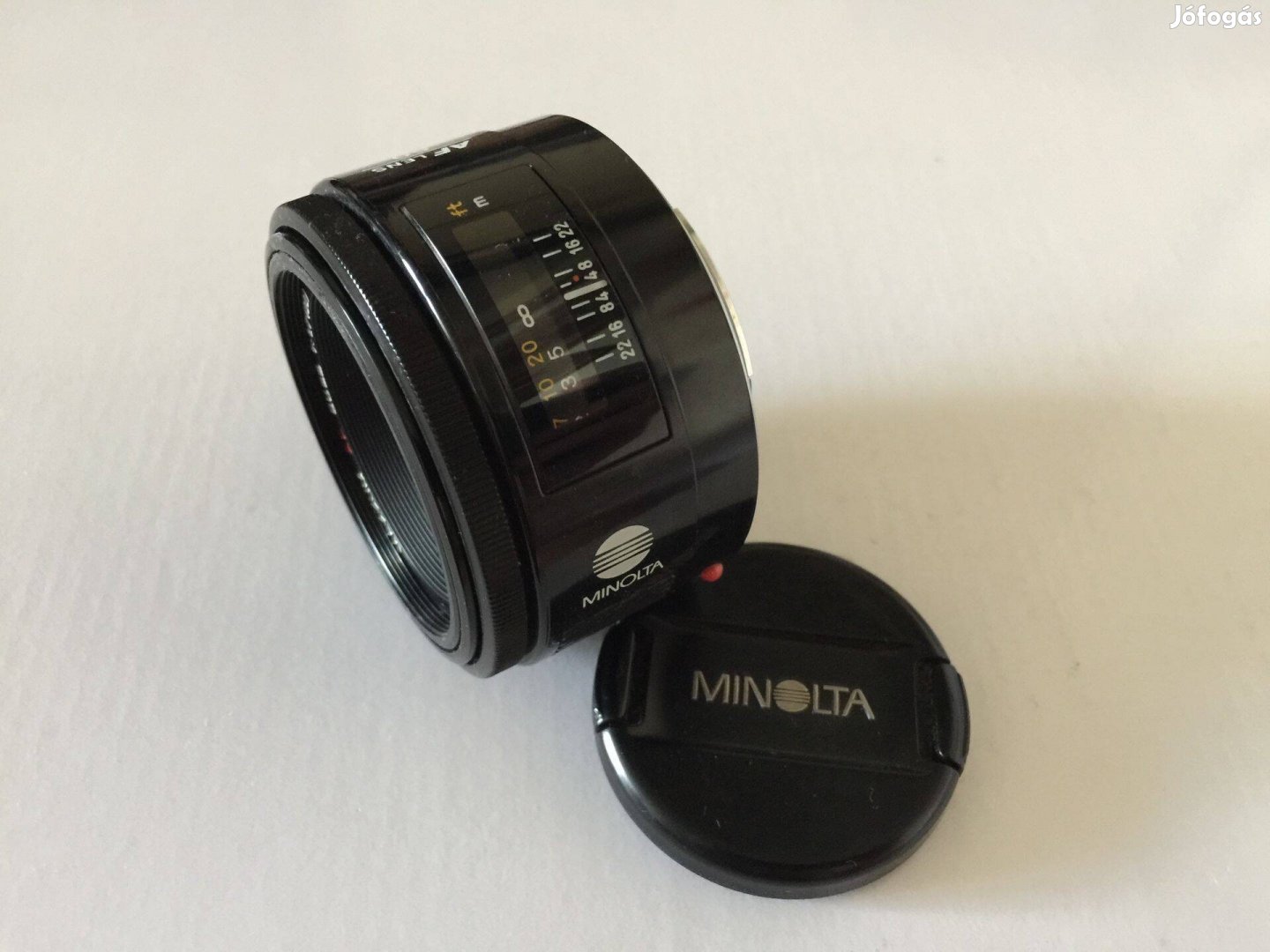 Minolta 1.7/50 AF alapobjektív (karc, por, gombamentes )