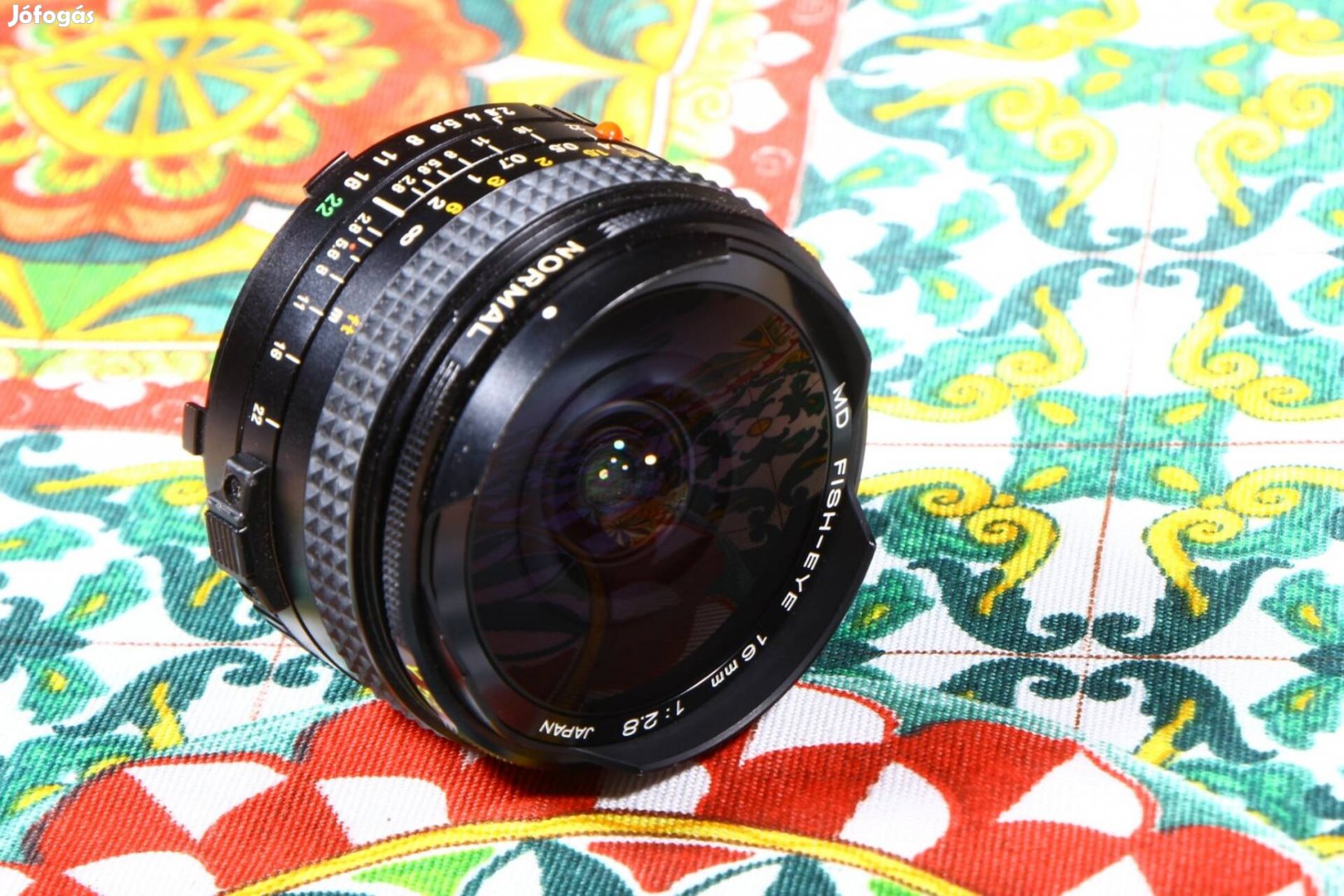 Minolta 2.8 16mm md Fisheye halszem objektív 