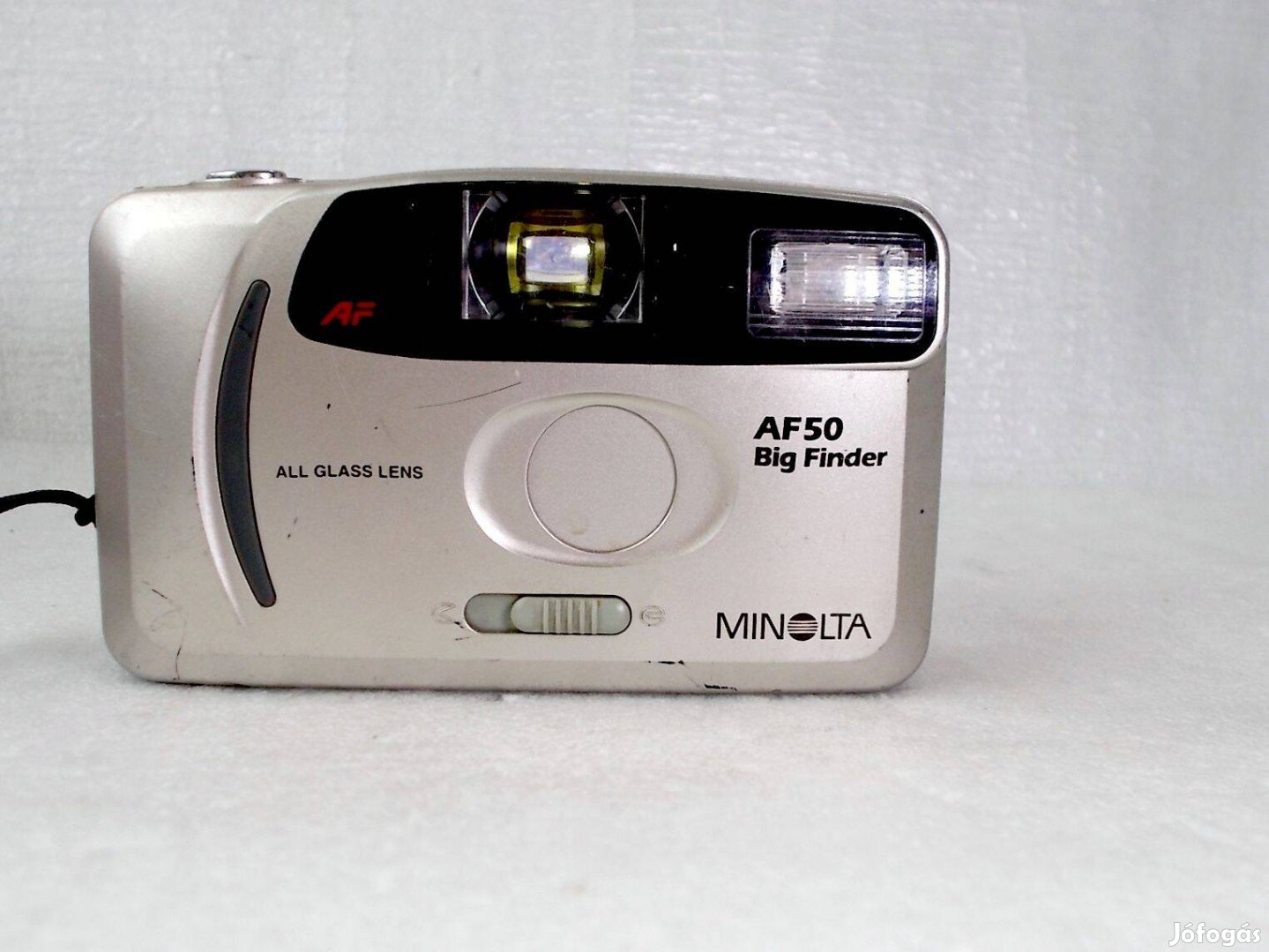 Minolta AF 50 Objektív zárás kamera