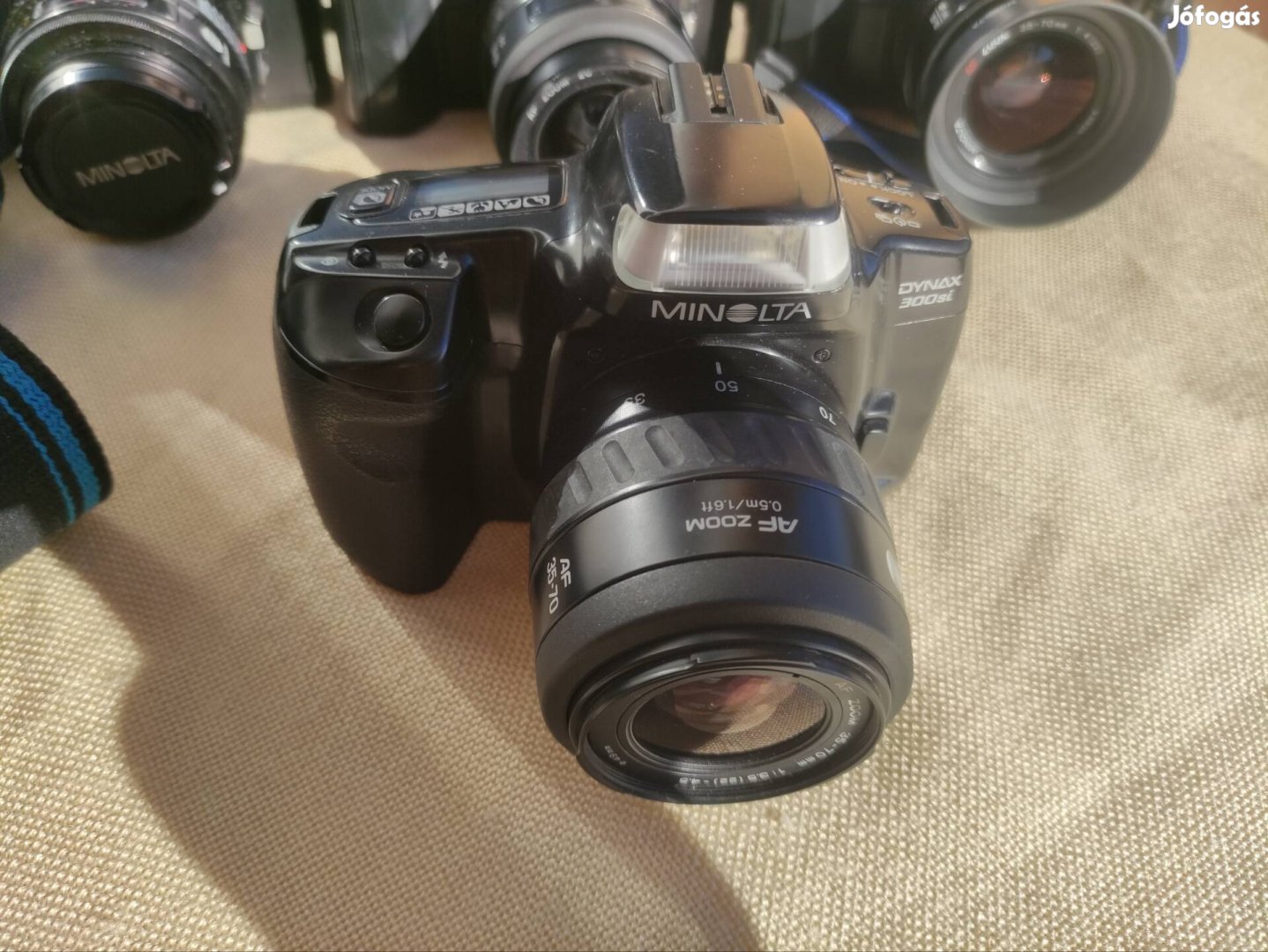 Minolta Dynax 3000 si analóg filmes fényképezőgép szép állapotban 