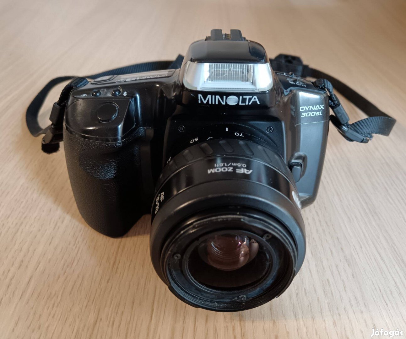 Minolta Dynax 300si 35mm SLR Film Kamera 35-70mm AF Zoom Objektívvel