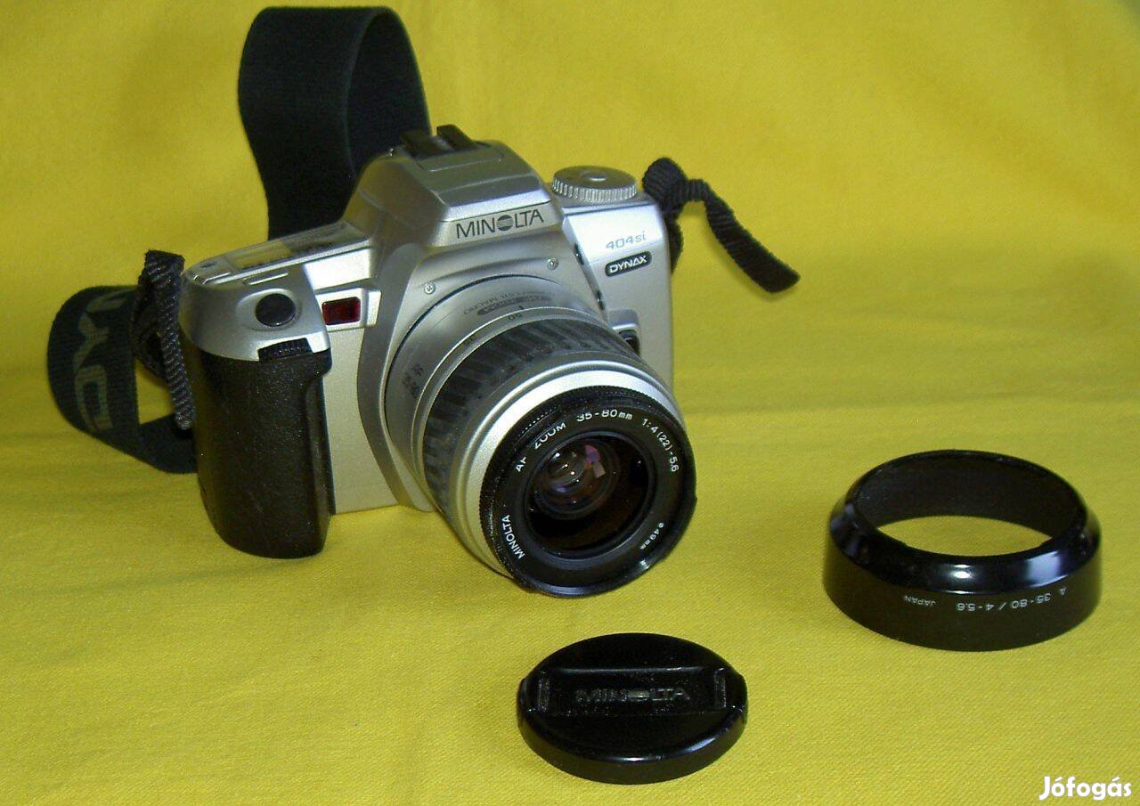 Minolta Dynax 404si (Maxxum Stsi) újszerű állapotban