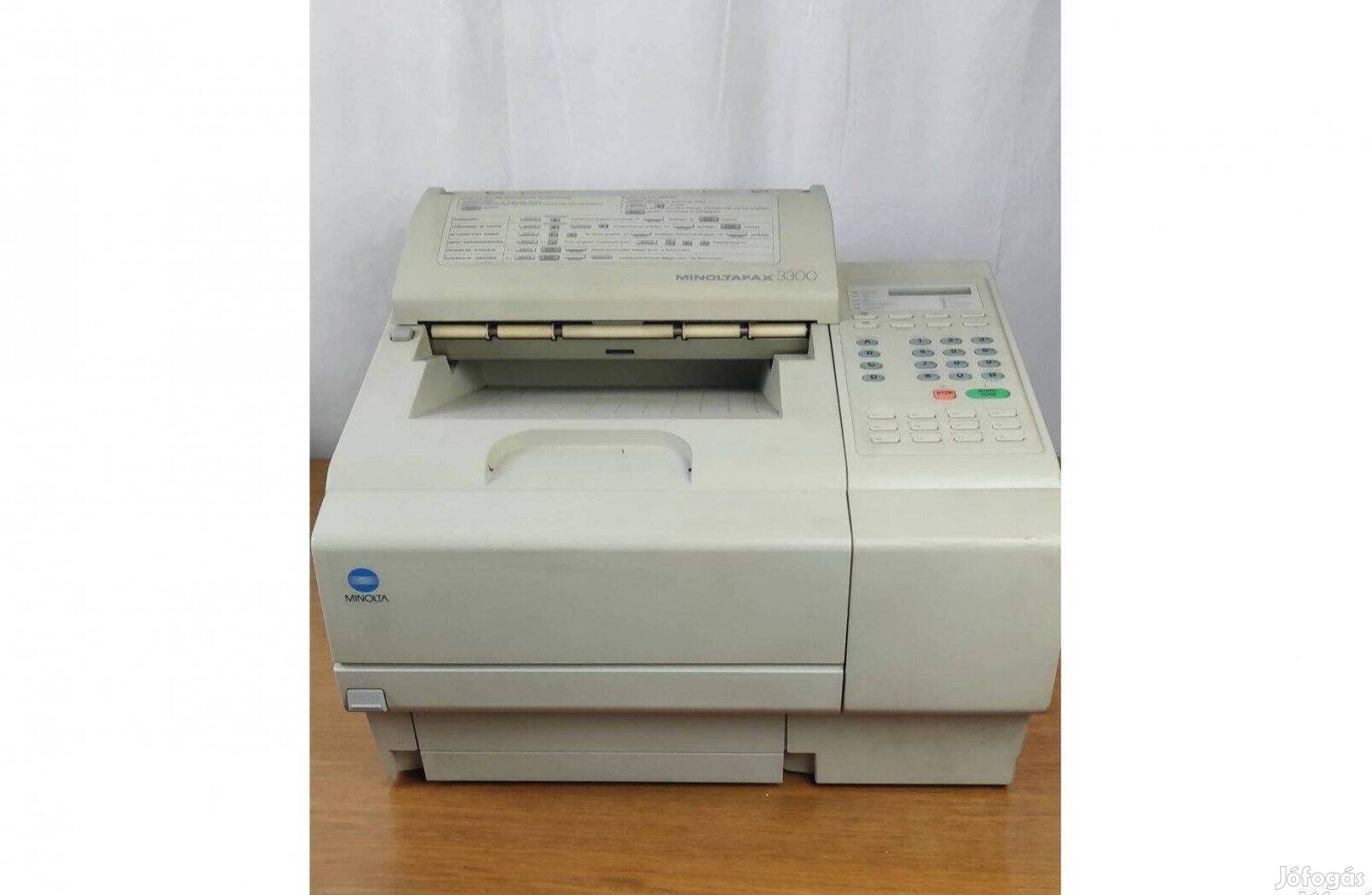 Minolta Fax, Fénymásoló, holland nyelvű