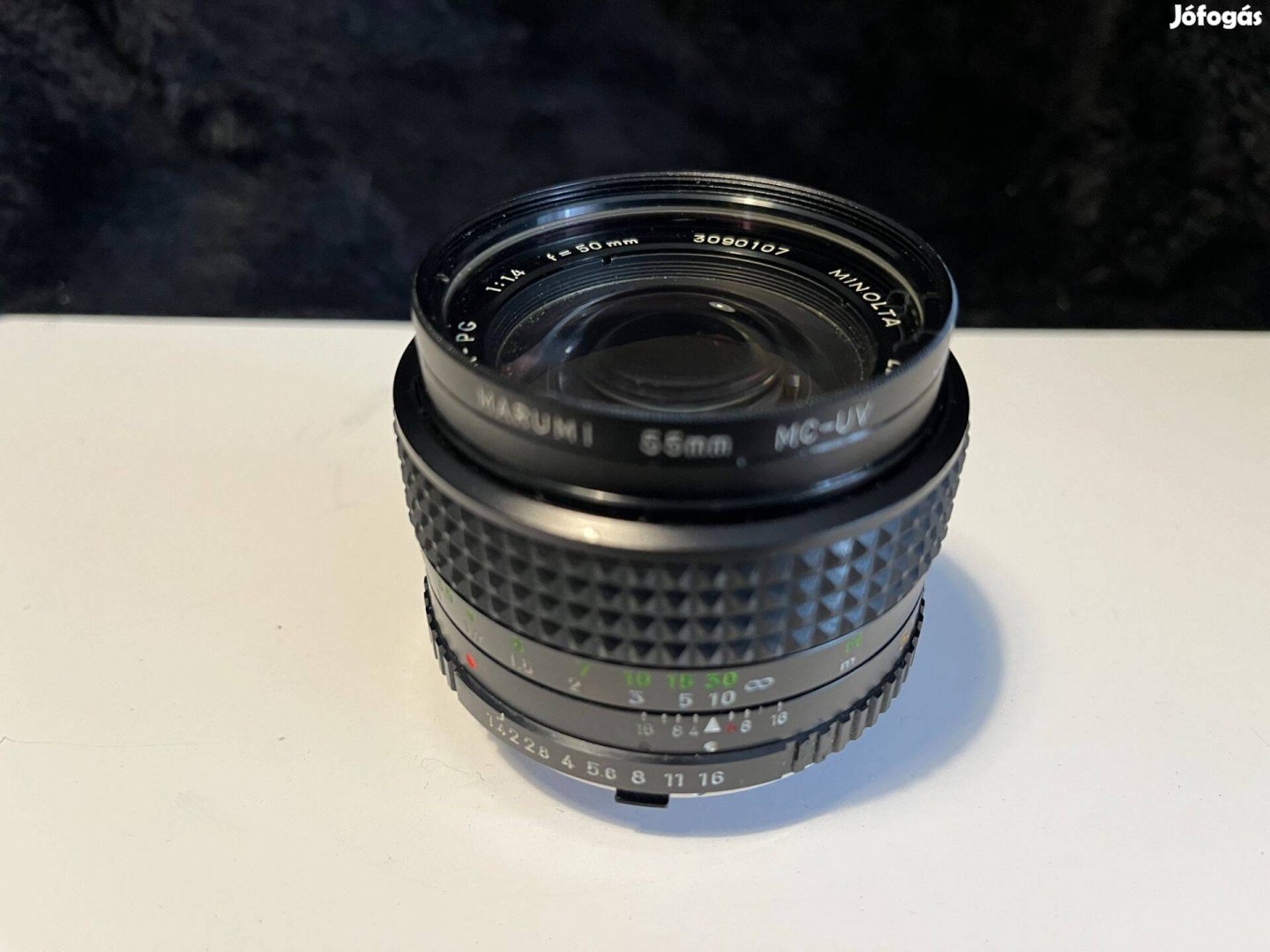 Minolta MC Rokkor PG 1.4/50 mm objektív