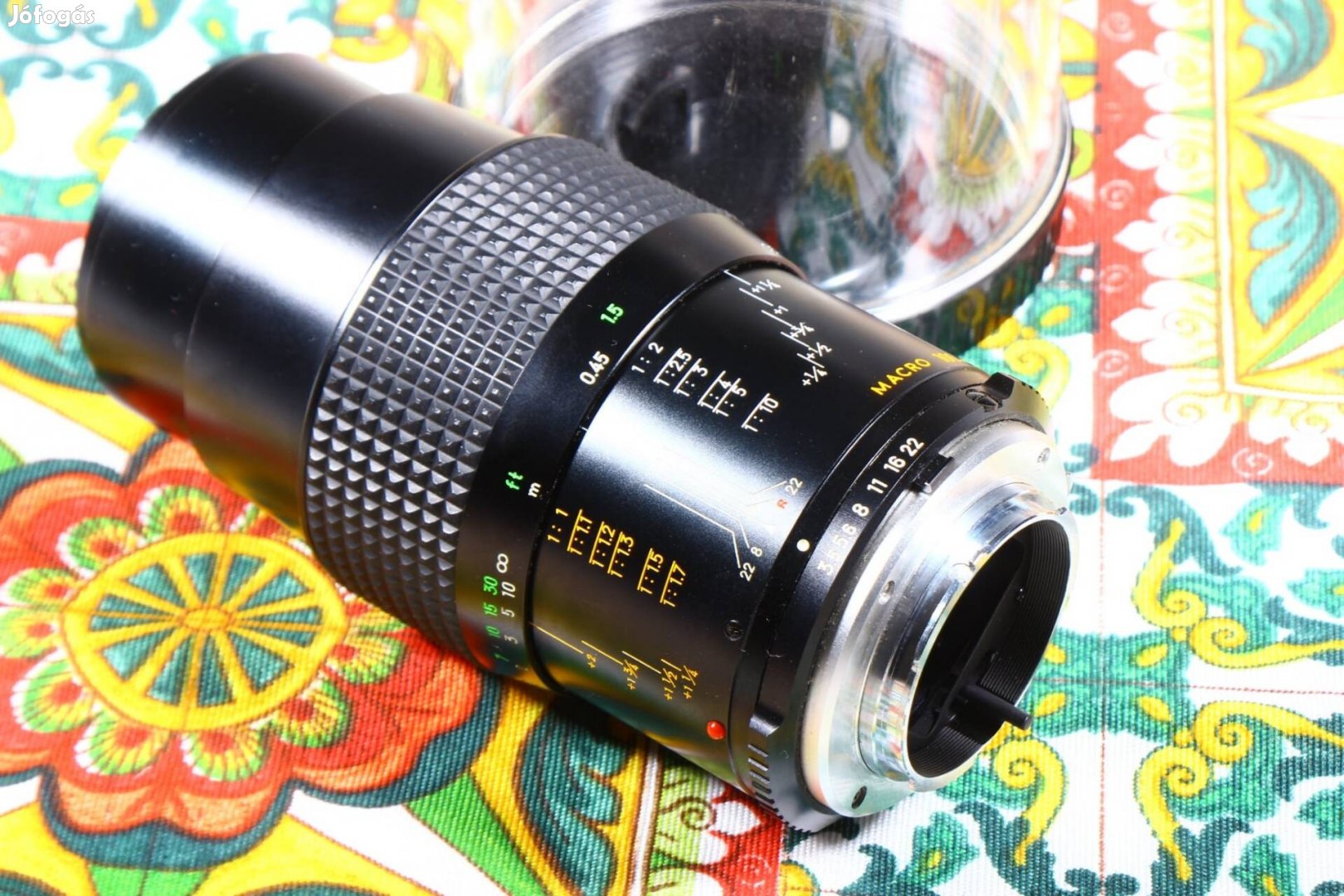Minolta MD 3.5 100mm Macro MC Rokkor objektív 