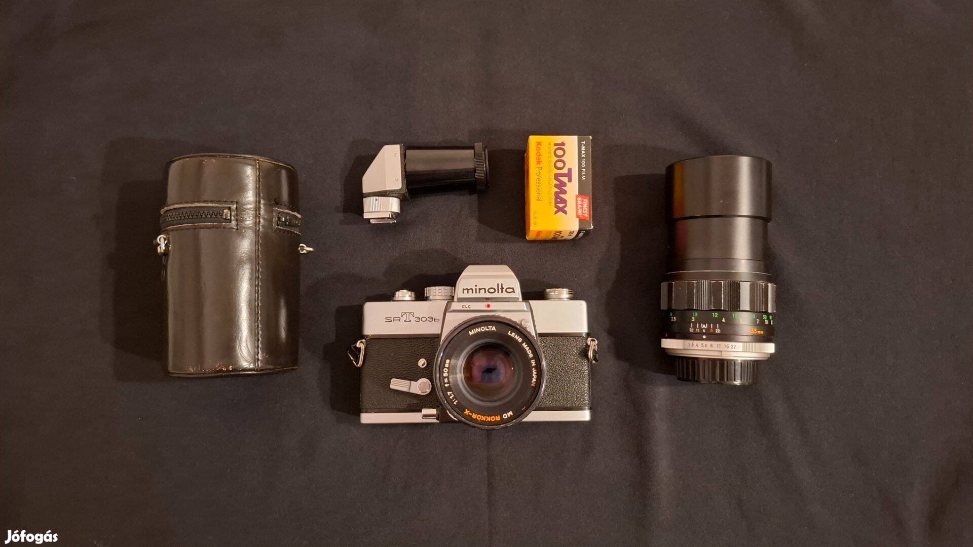 Minolta SRT 303b analóg fényképezőgép