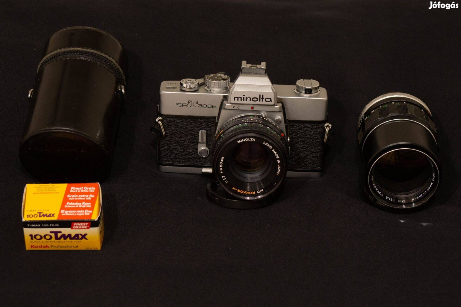 Minolta SRT 303b analóg fényképezőgép