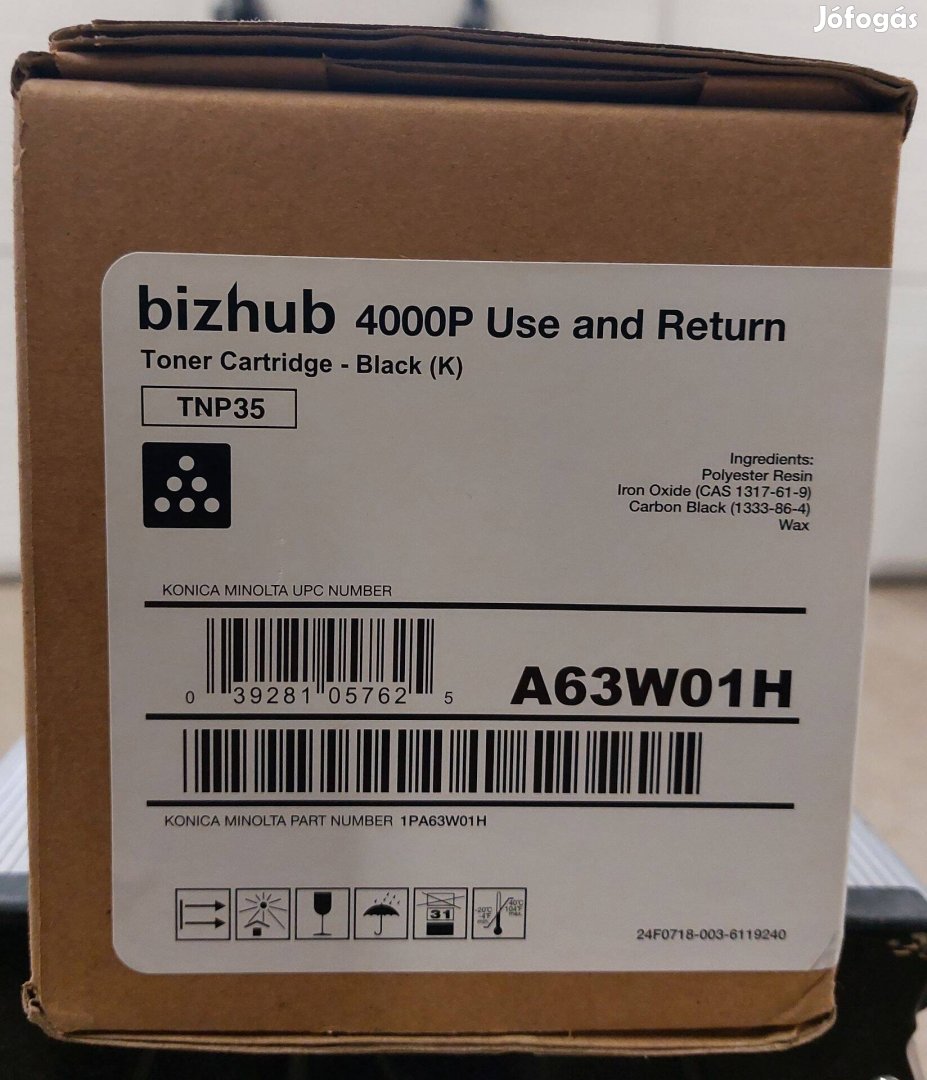 Minolta TNP35 (A63W01H), Bizhub 4000p Toner