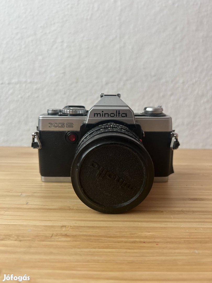 Minolta XG2 35mm analóg tükörreflexes filmes fényképezőgép