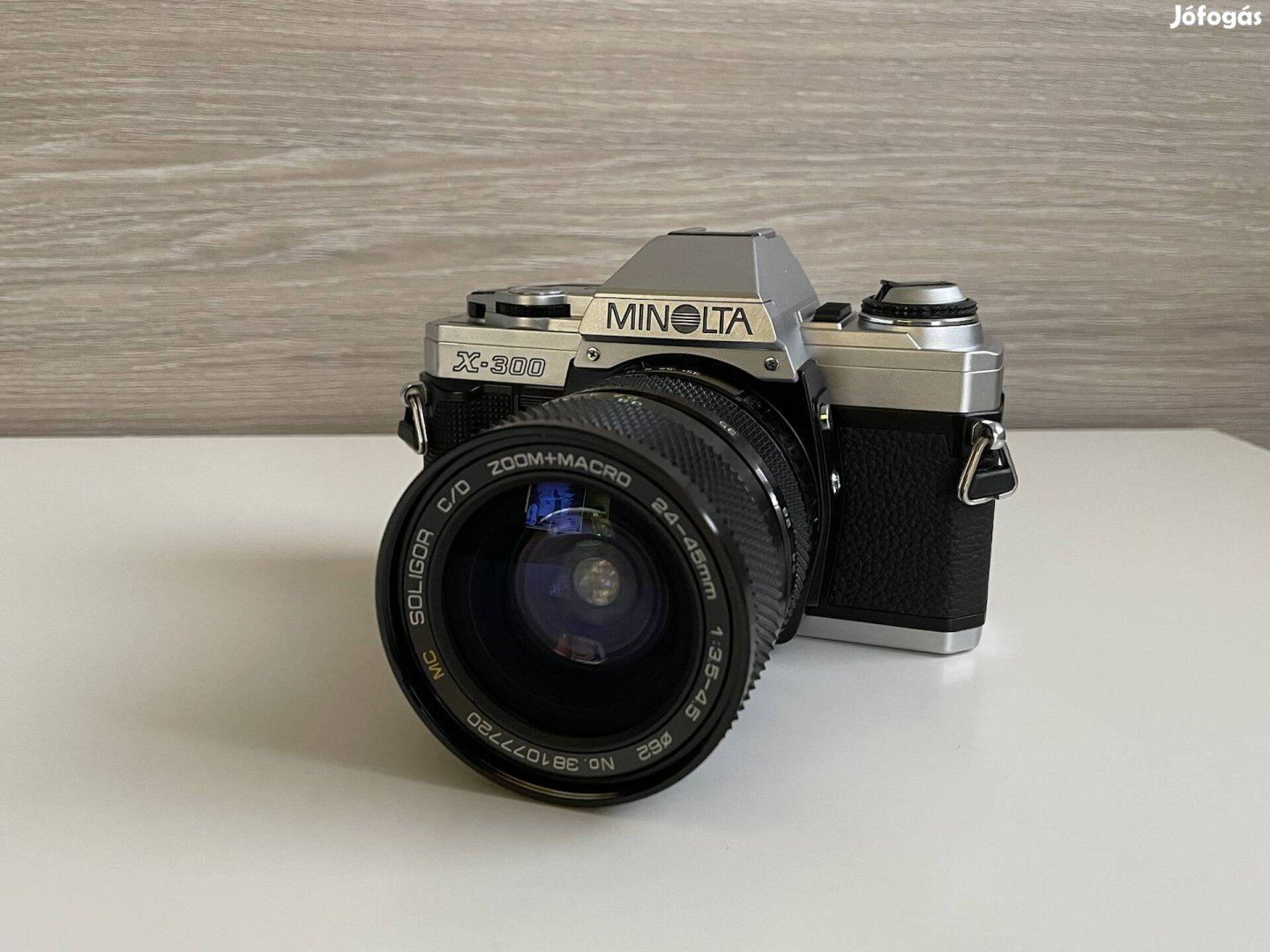 Minolta X-300 váz + rossz objektív