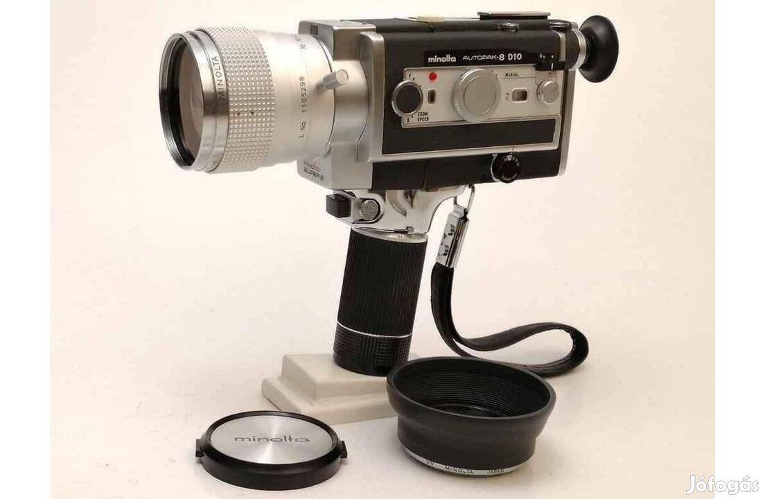 Minolta autopak 8 D10 super 8 retró kamera