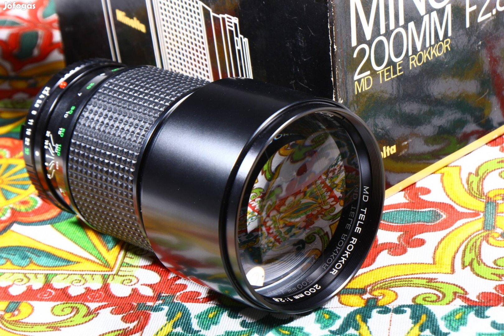 Minolta md 2.8 200mm objektív 