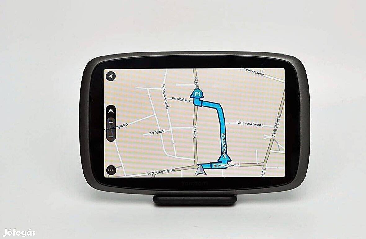 Minőségi 6" GPS Tomtom GO 600 navigáció 2023 élettartam ingyen Full EU