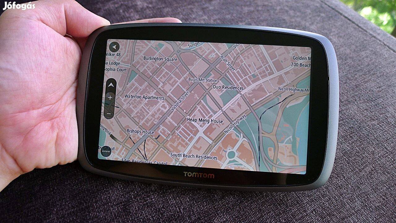 Minőségi 6" GPS Tomtom GO 600 navigáció 2024 élettartam ingyen Full EU