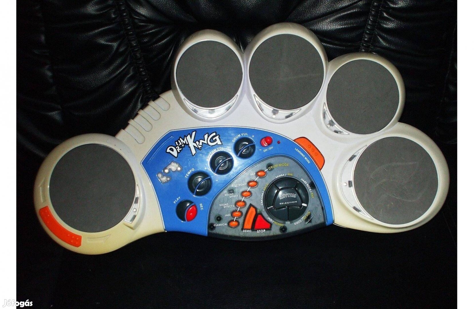 Minőségi Láb formájú "Drum King" játék láb, ugráló dobgép