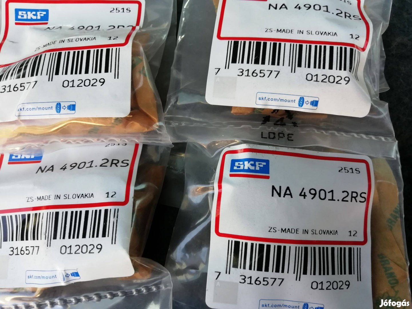 Minőségi NA 4901 2RS SKF csapágy 4 db eladó