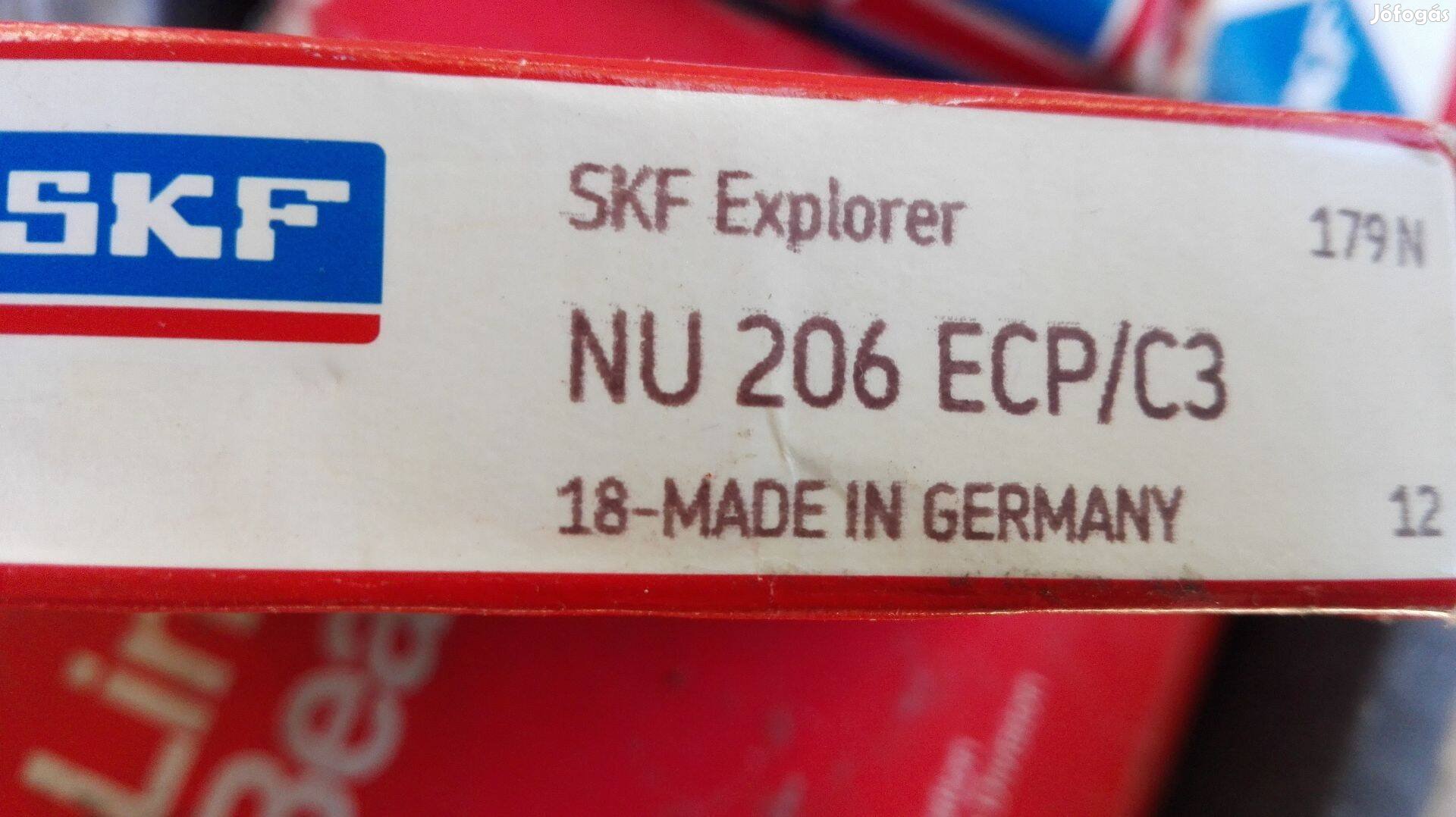 Minőségi NU 206 ECP/C3 SKF csapágy