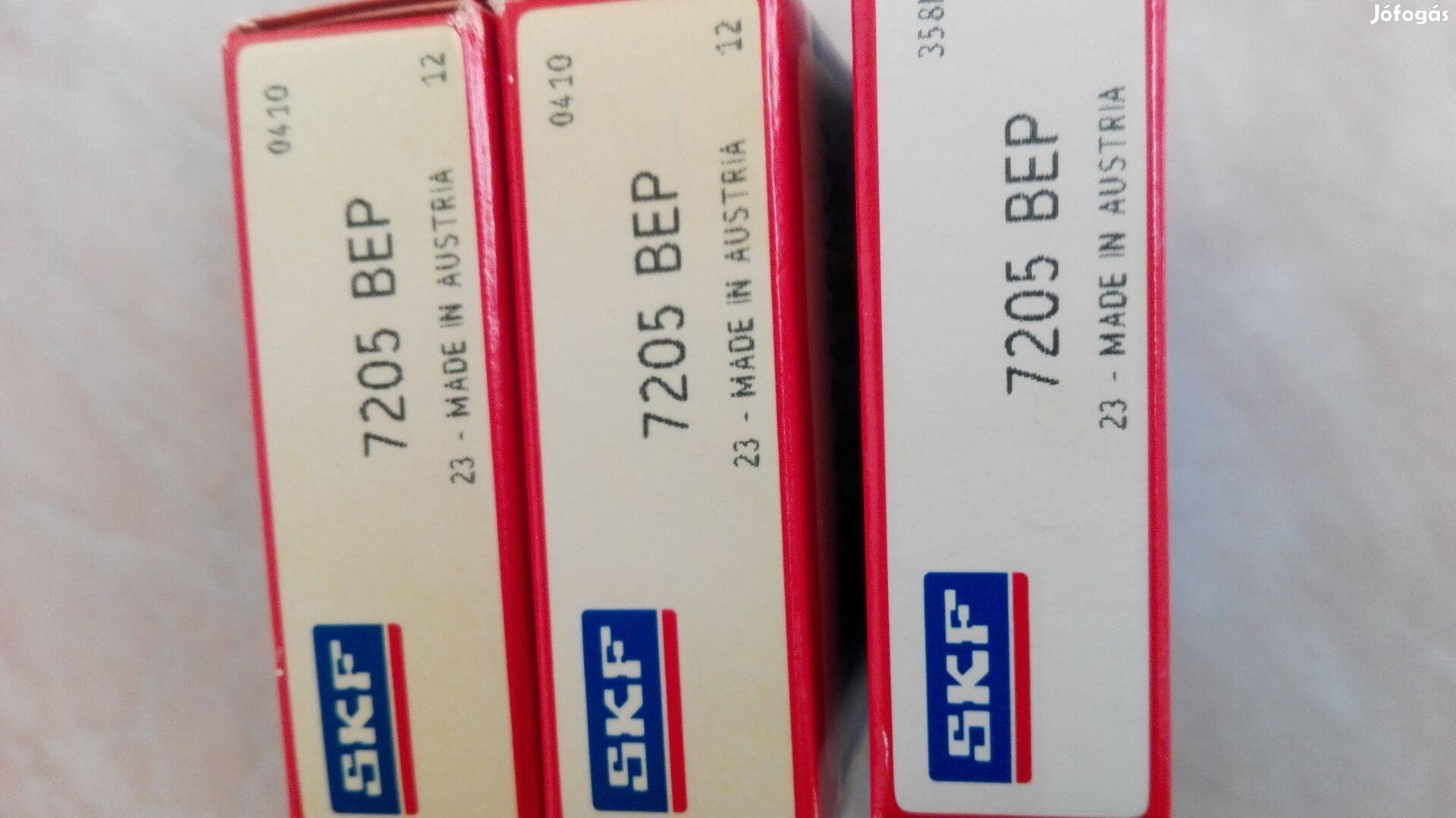 Minőségi SKF 7205 BEP csapágy 3db