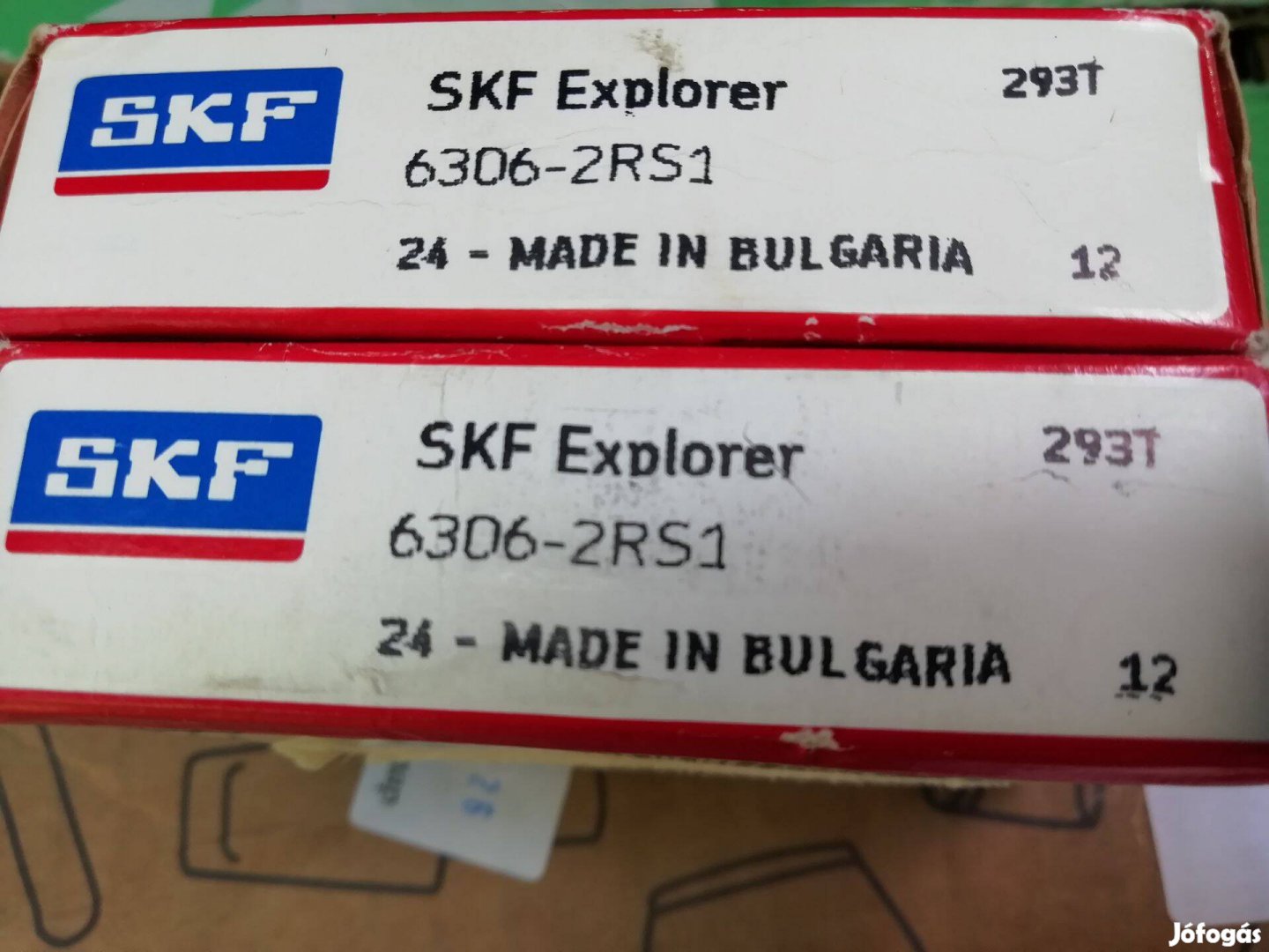 Minőségi SKF Explorer 6306 2RS1 csapágy 2 db egyben