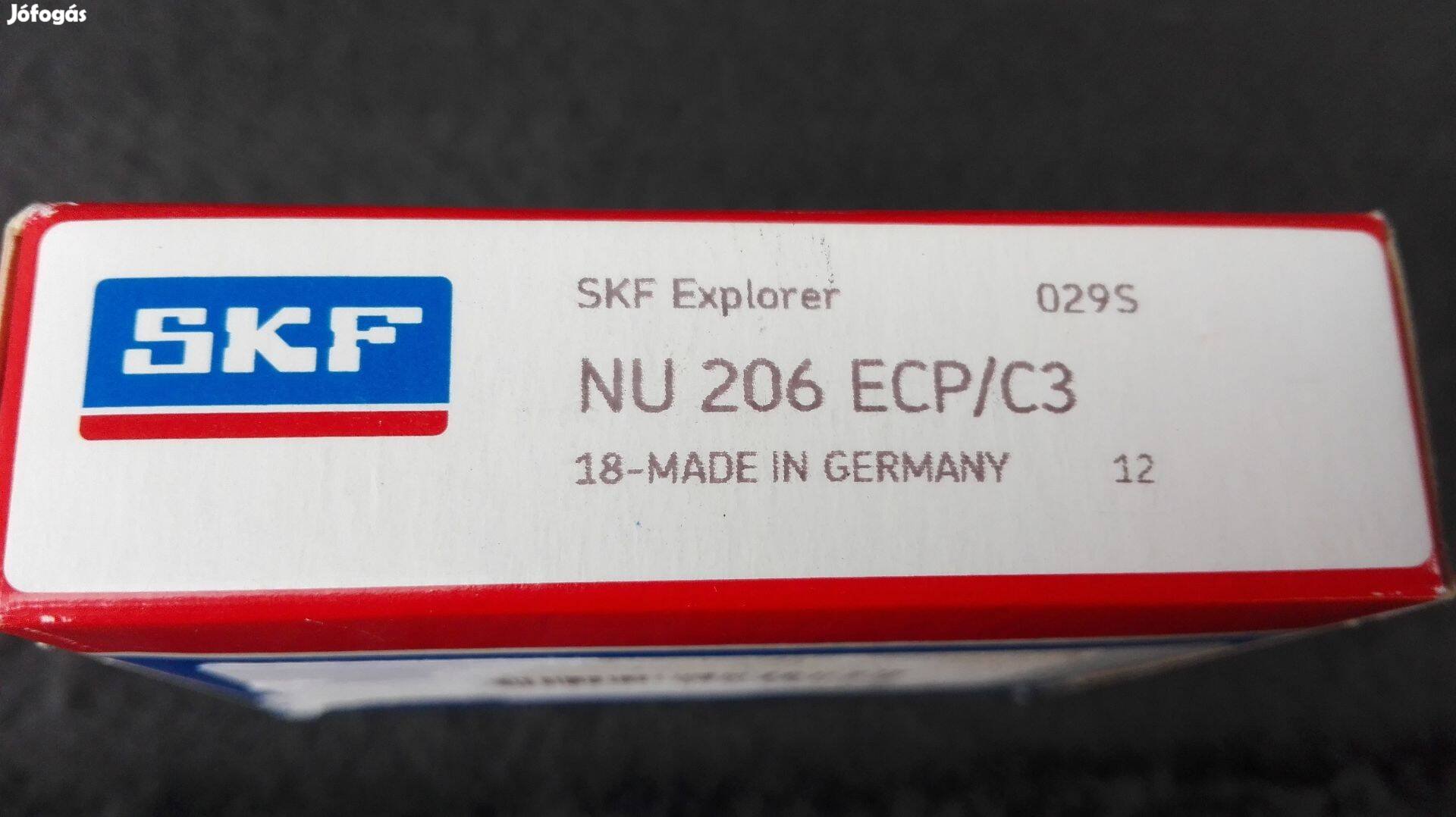 Minőségi SKF NU 206 ECP/C3 csapágy III