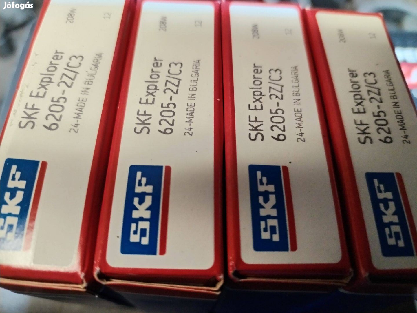 Minőségi SKF csapágy 6205 2Z/C3 4 db