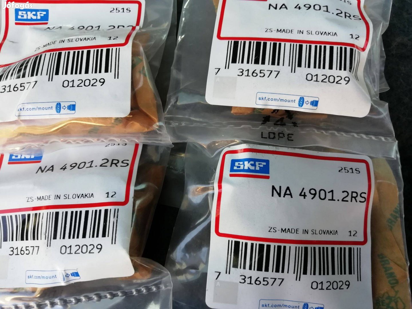 Minőségi SKF csapágy NA 4901 2RS 4 db eladó