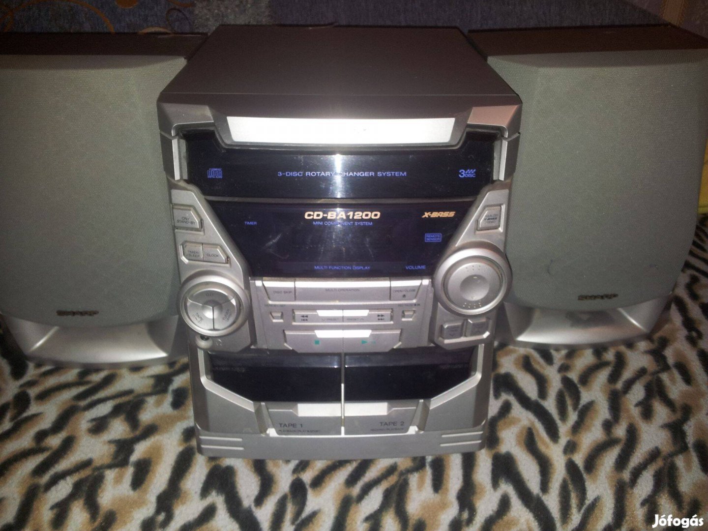 Minőségi Sharp Hi-Fi torony