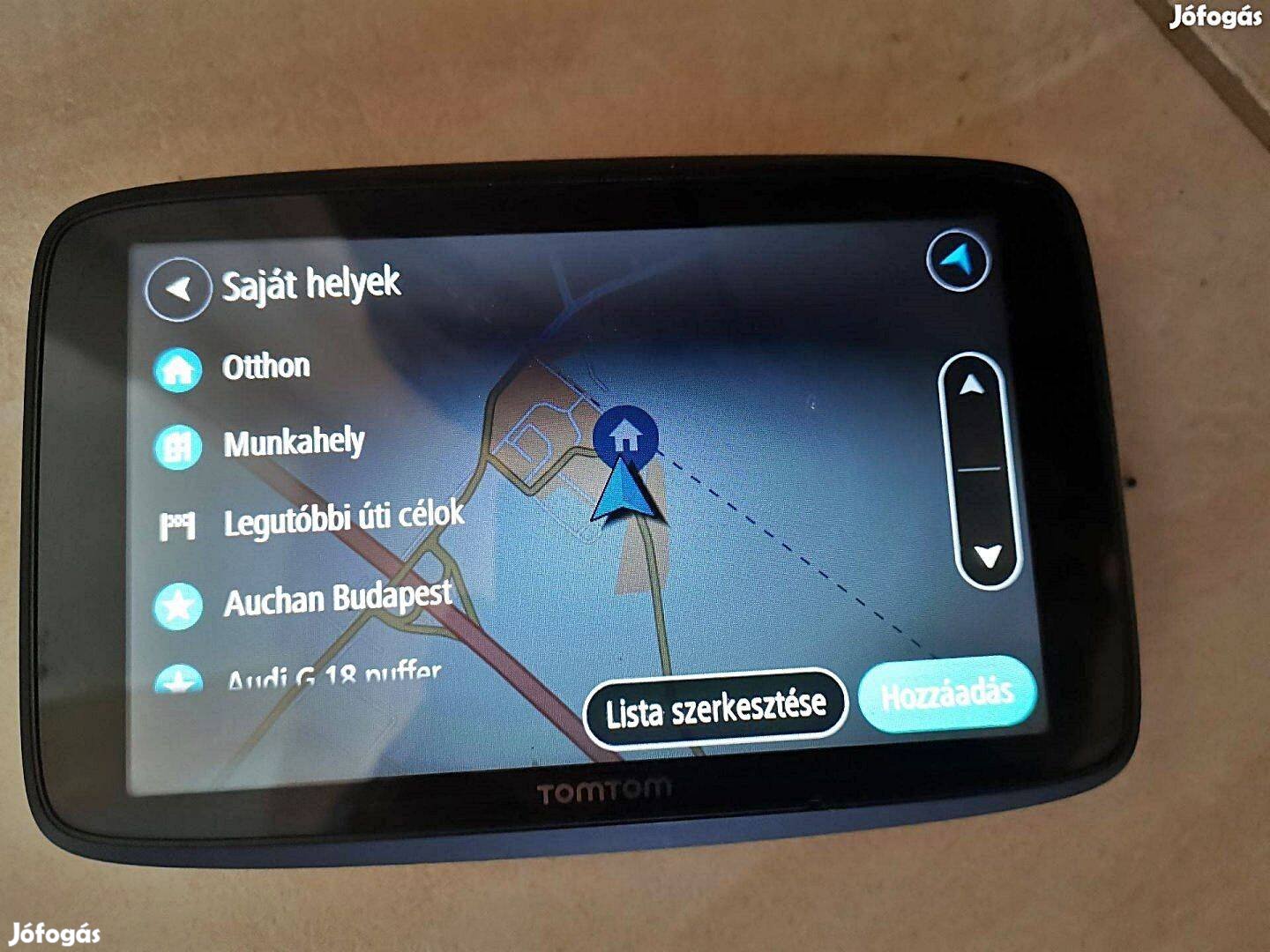 Minőségi Wifi GPS Tomtom GO 620 navigáció 2023 élettartam világtérkép