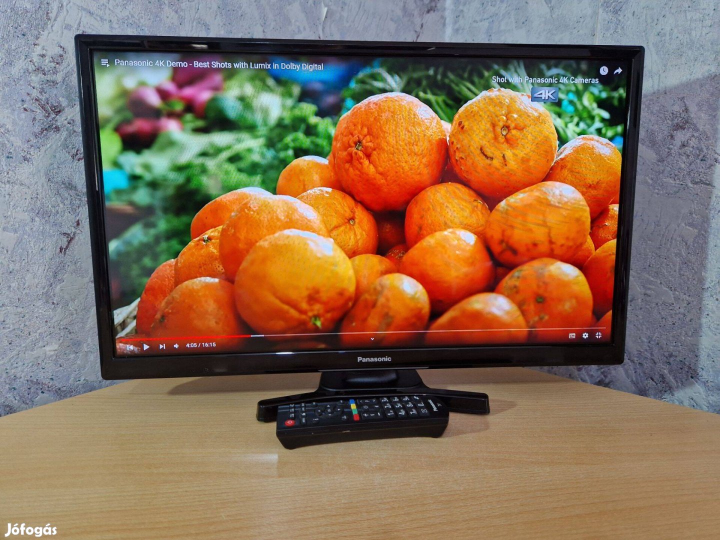 Minőségi ! Panasonic TX-24EW334 LED Tv/Mon. 61cm Gari /Szép Állapot