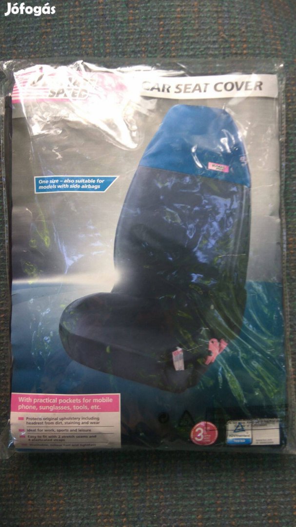 Minőségi autó ülésvédő Tárolózsbebes