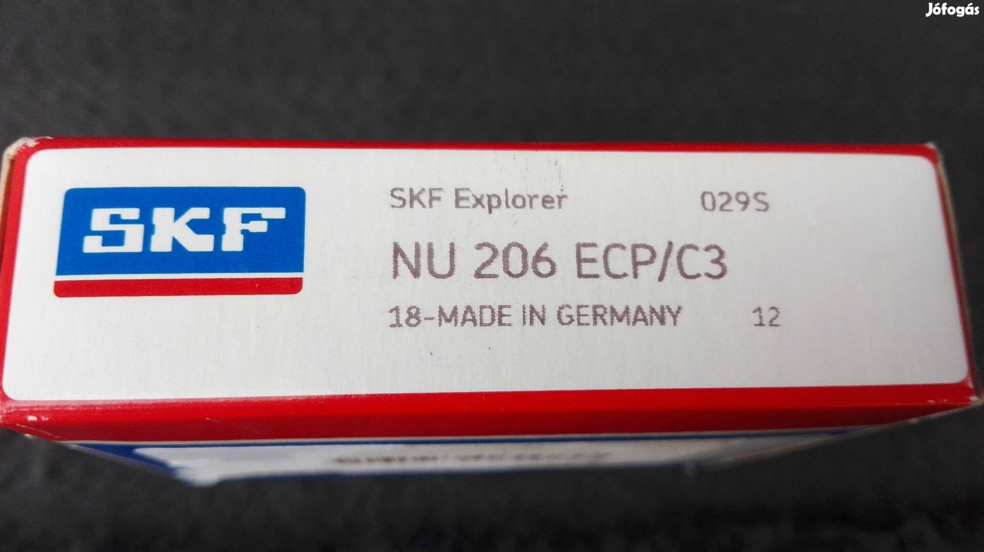 Minőségi csapágy III. NU 206 ECP/C3 SKF