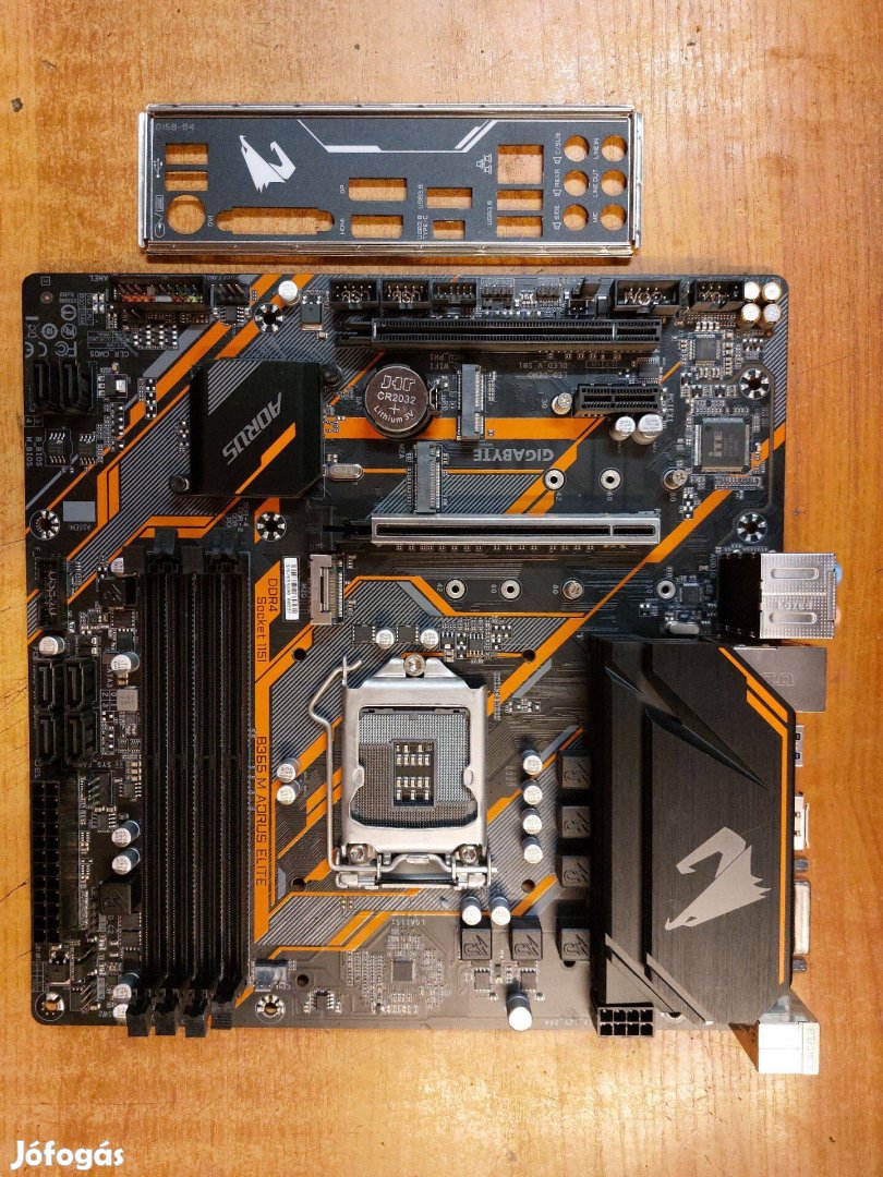 Minőségi gamer Gigabyte B365M Aorus Elite lap! Akcióó!