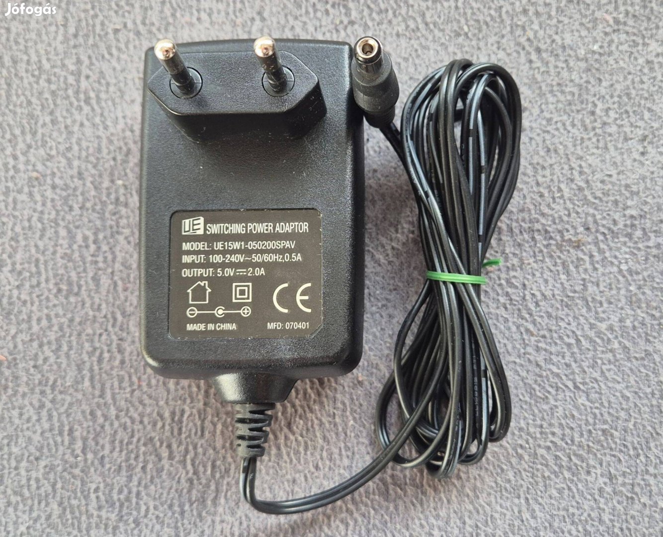 Minőségi hálózati adapterek, új, Huaewi, 5V DC, 2A, 10W