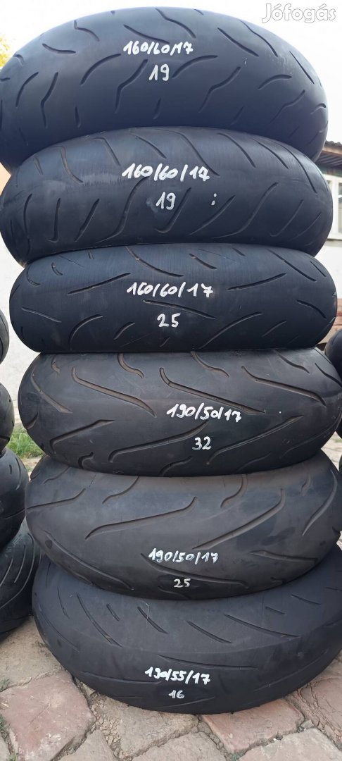 Minőségi használt motor gumik 