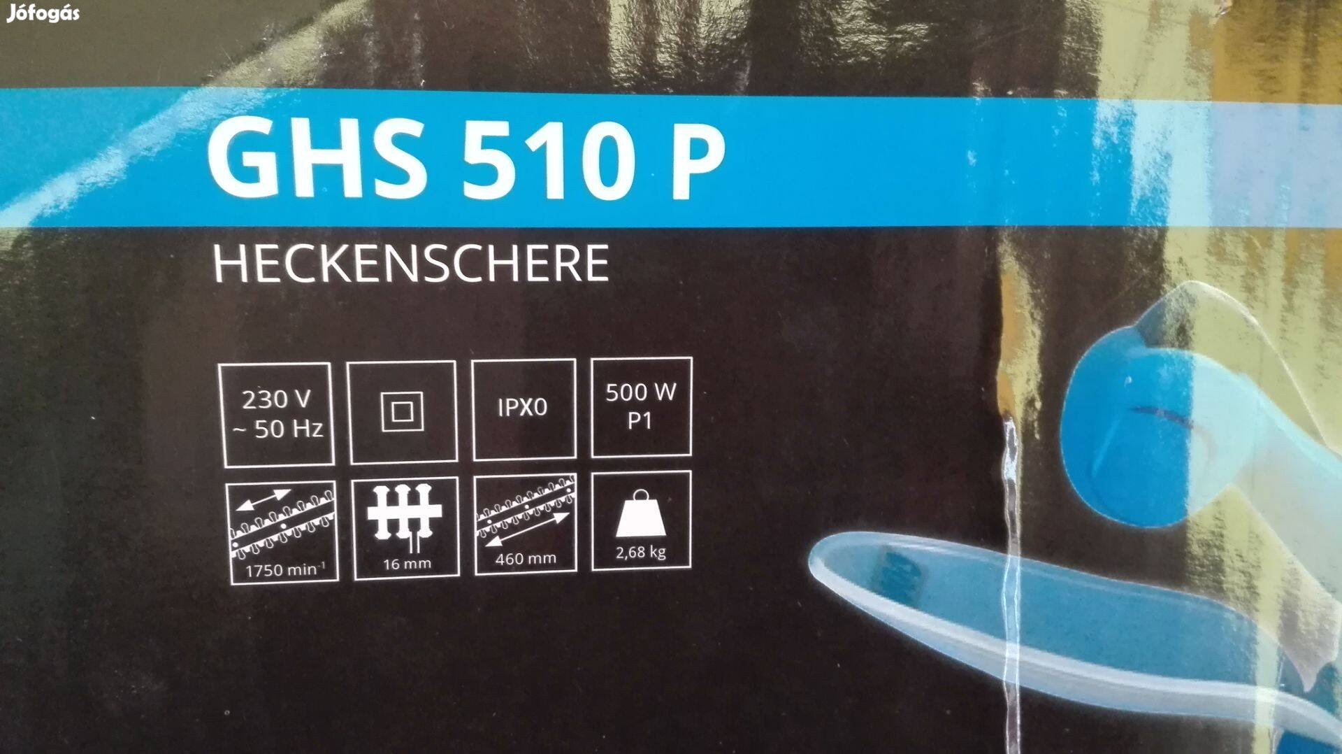 Minőségi késsel elektromos sövényvágó, 500W teljesítményű sövény nyíró