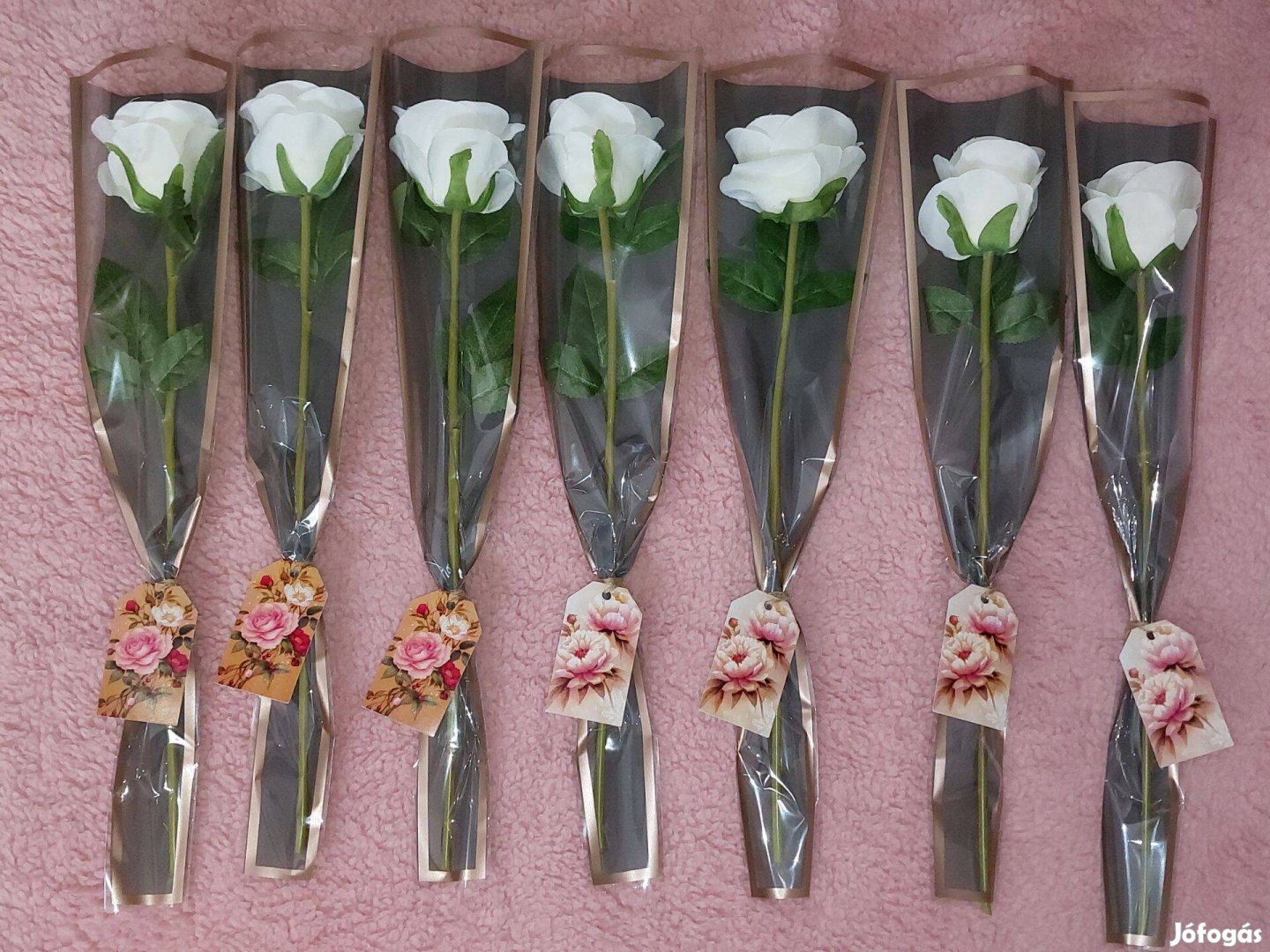 Minőségi műrózsa . bármilyen alkalomra. 1500 ft szál. 4