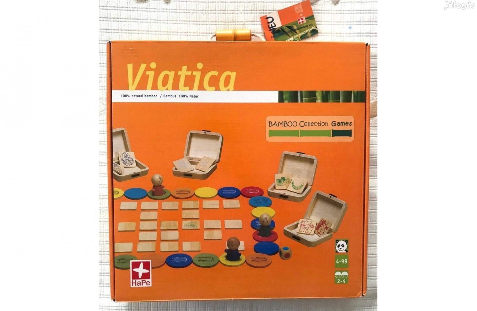 Minőségi társas valódi bambuszból (már 4 éves kortól)