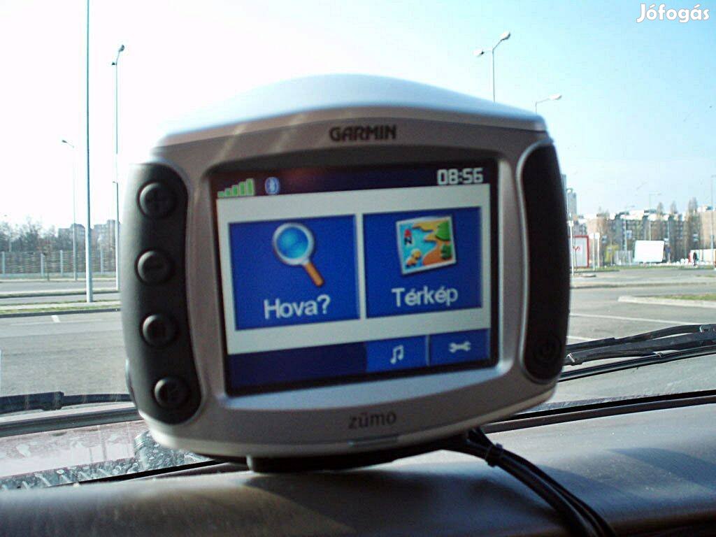 Minőségi vízálló Motoros GPS Garmin Zümo 400 navigáció 2024 térképpel