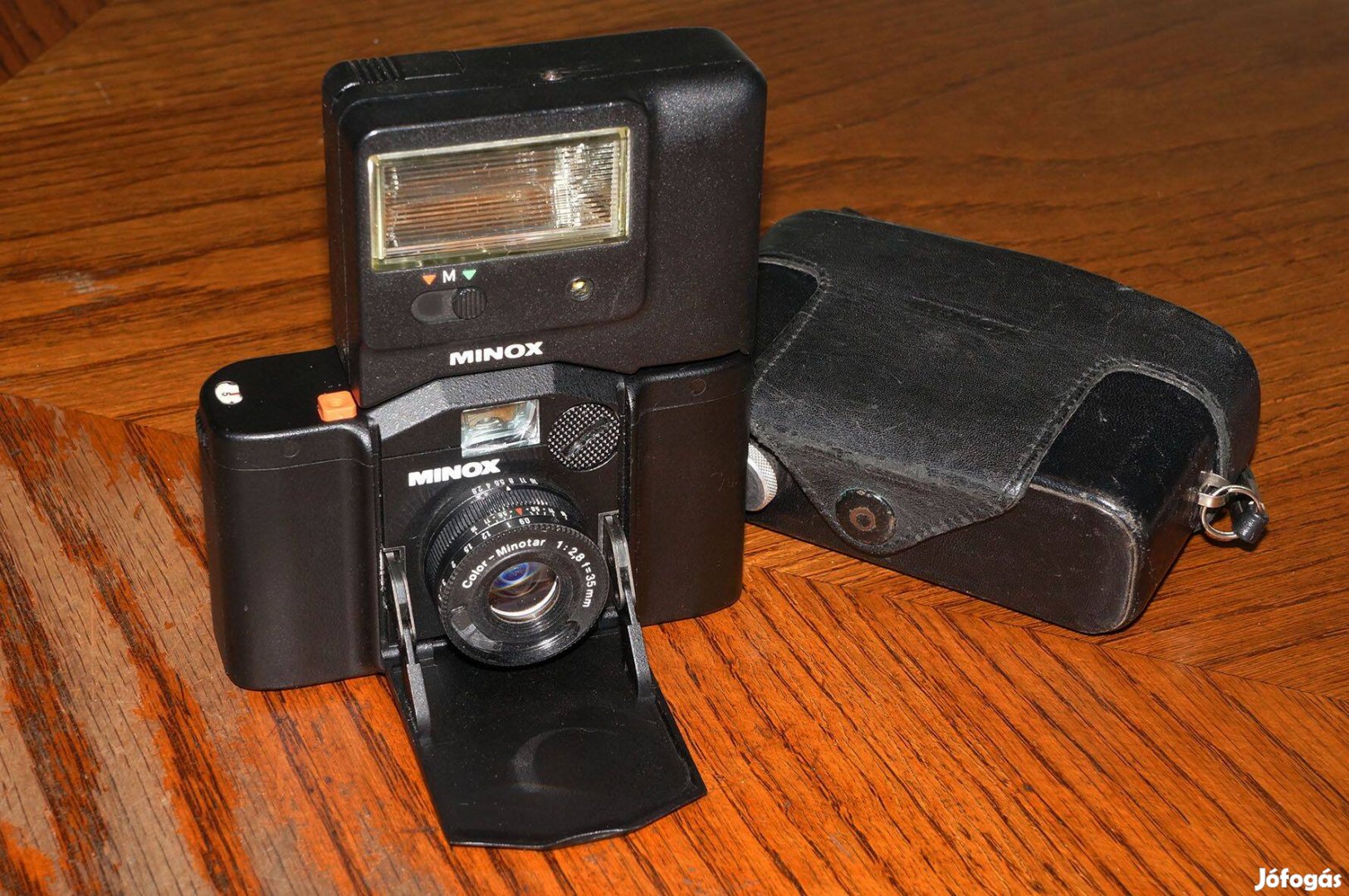 Minox 35 GL fényképezőgép + Minox 35 FC vaku
