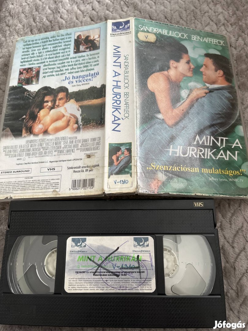 Mint a hurrikán vhs kistok vigjáték