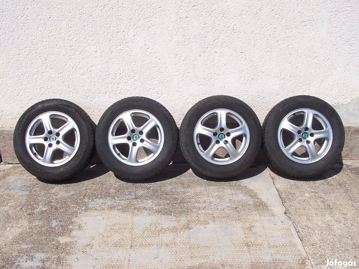 Mint az új! 15" 5x100 Skoda Octavia gyári alufelni alu alumínium felni
