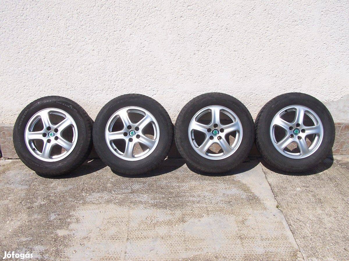 Mint az új! 15" 5x100 Skoda Octavia gyári alufelni alu alumínium felni