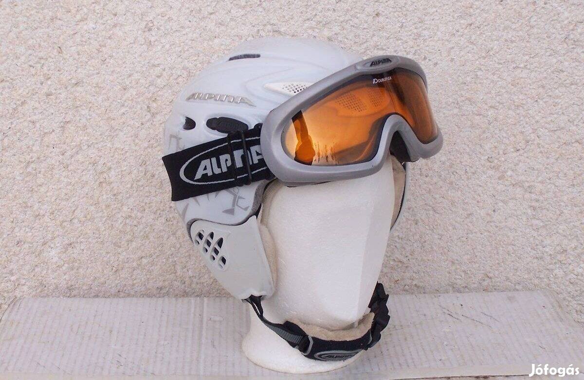 Mint az új Féláron Alpina női sísisak 52-56-os Alpina