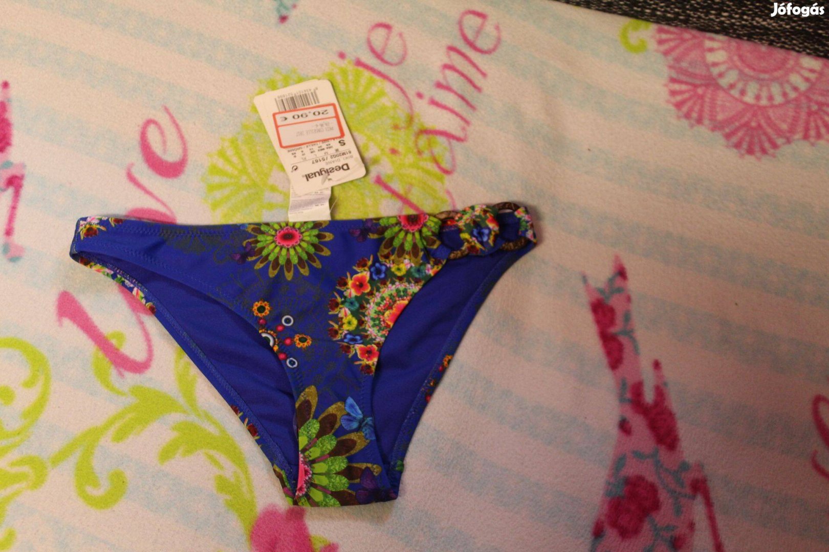 Mintas, szines, mandalas, Desigual bikini also, s, Uj
